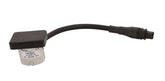 VETUS Quick Connect - Schuko wall socket 16 A, black, flush mounted EOQW1NFB